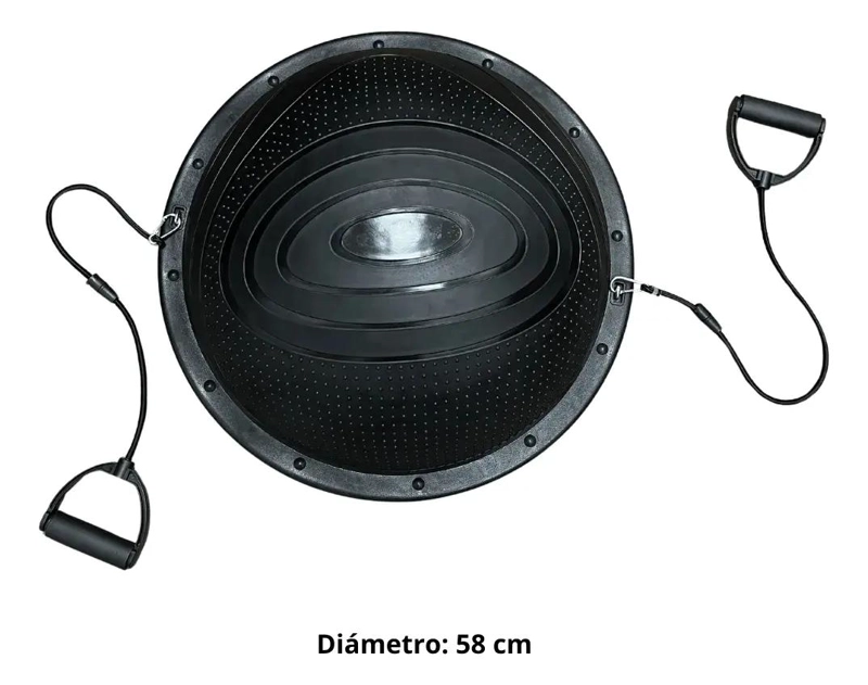 PELOTA DE EJERCICIO MULTIFUNCIONAL PARA FUERZA Y RESISTENCIA 58 CM - 2