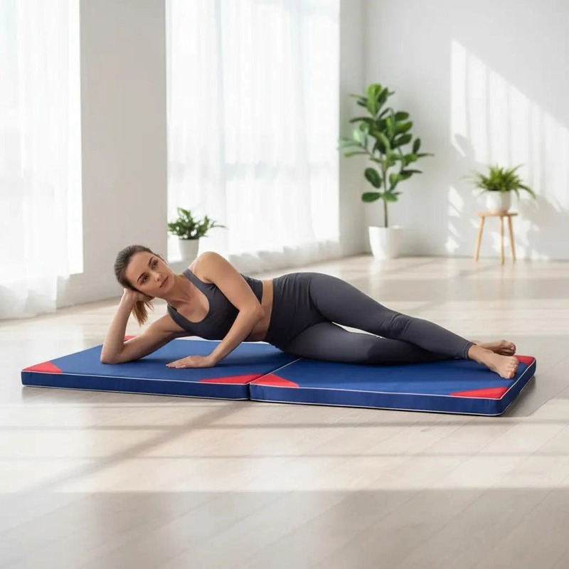 COLCHONETA DEPORTIVA DE LONA OXFORD PARA PILATES Y YOGA 100X50X5 CM - 1