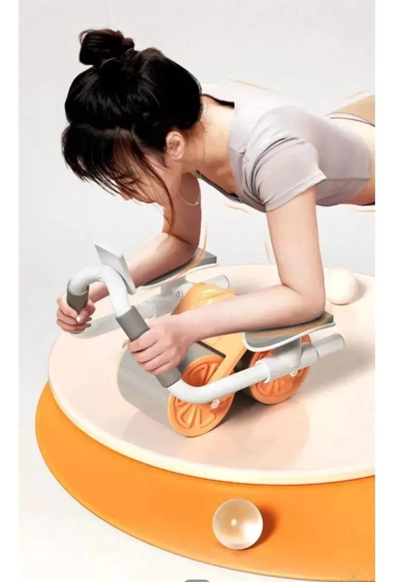 RODILLO ABDOMINAL CON SOPORTE PARA ENTRENAMIENTO DE MUSCULOS CENTRALES - 2