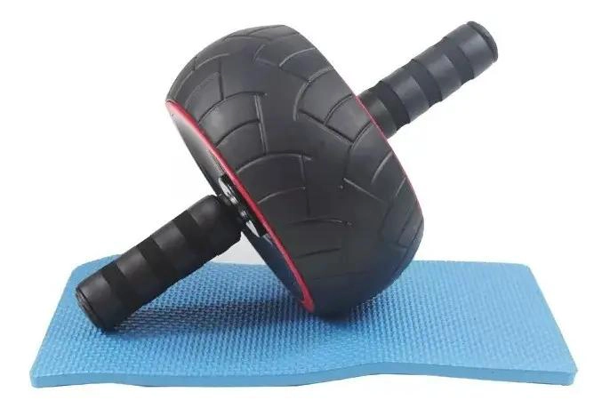 RODILLO PARA EJERCICIO ABDOMINAL CON COLCHONETA DE APOYO - 2