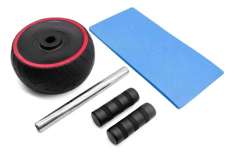 RODILLO PARA EJERCICIO ABDOMINAL CON COLCHONETA DE APOYO - 4