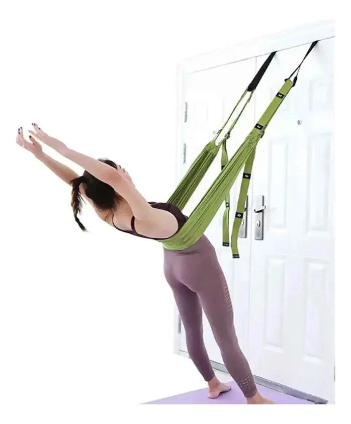COLUMPIO PARA YOGA AE REO CON TELAS RESISTENTES Y COMODAS - 4