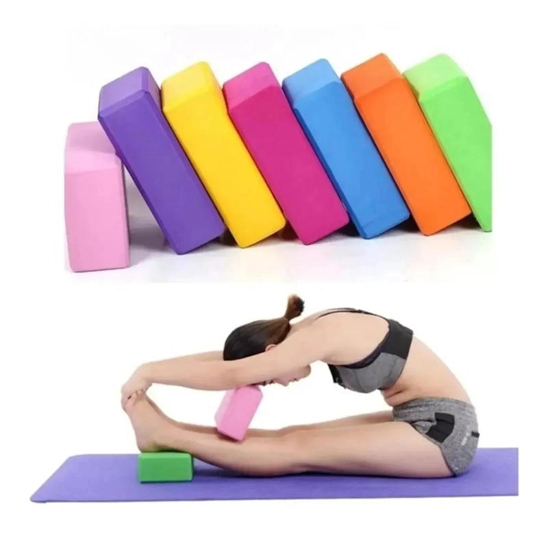 BLOQUE DE YOGA Y PILATES EN GOMA EVA PARA EJERCICIOS DE FITNESS - 1