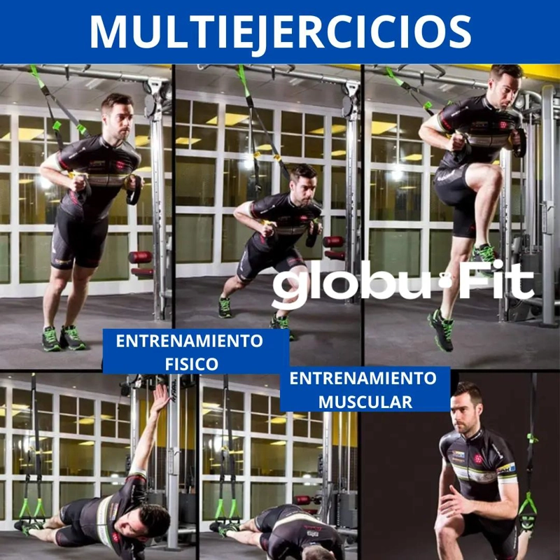 SET DE BANDAS DE SUSPENSION PARA ENTRENAMIENTO FUNCIONAL Y RESISTENCIA - 4