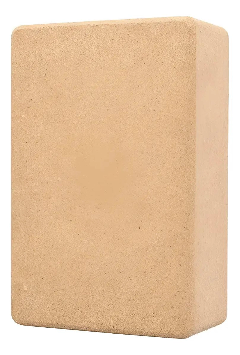 BLOQUE DE YOGA DE CORCHO ECOLOGICO ALTA DENSIDAD PARA PILATES Y ELONGACION - 1
