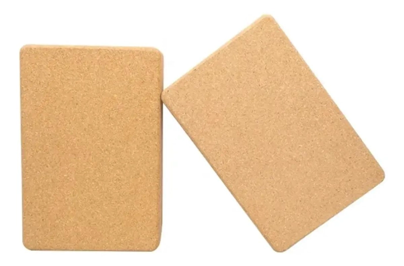 BLOQUE DE YOGA DE CORCHO ECOLOGICO ALTA DENSIDAD PARA PILATES Y ELONGACION - 2