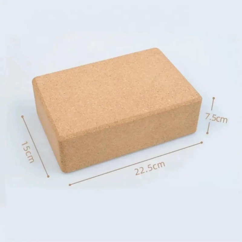 BLOQUE DE YOGA DE CORCHO ECOLOGICO ALTA DENSIDAD PARA PILATES Y ELONGACION - 3