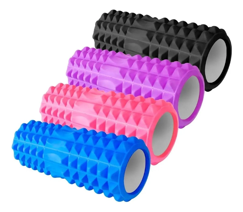 CILINDRO MASAJEADOR DE ESPUMA PARA TERAPIA Y RELAJACION MUSCULAR 33X13 CM - 2