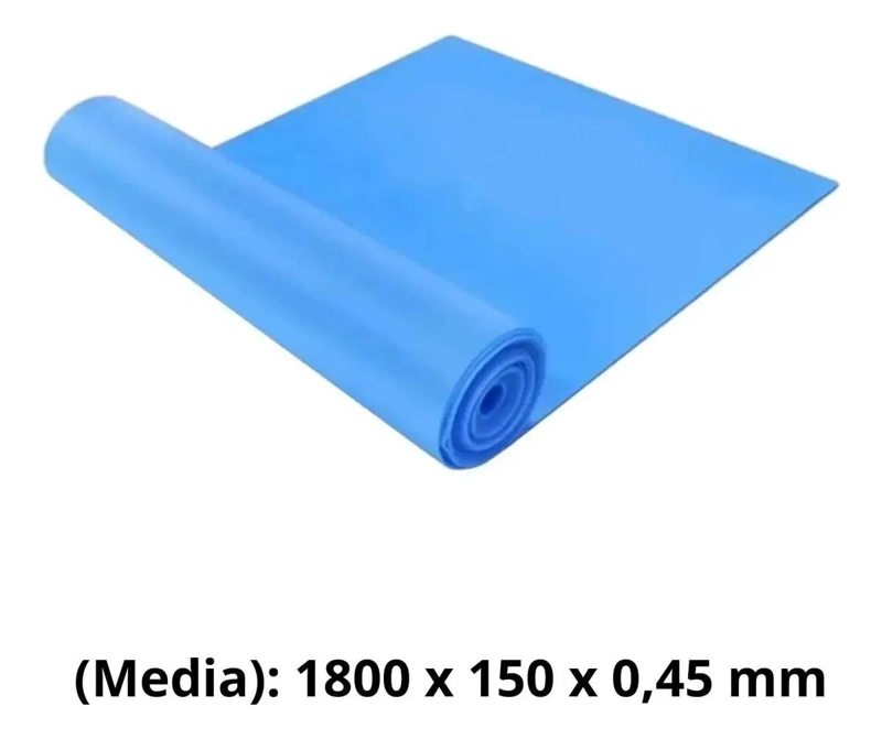 SET DE 4 BANDAS ELASTICAS ABIERTAS PARA EJERCICIOS DE RESISTENCIA - 2