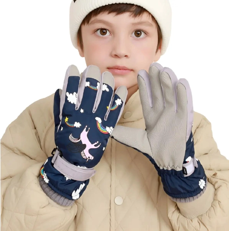 GUANTES TE RMICOS PARA NIÑOS IDEALES PARA INVIERNO Y NIEVE - 4