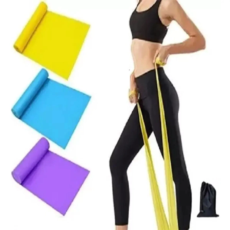 SET DE 4 BANDAS ELASTICAS PARA EJERCICIO Y ENTRENAMIENTO DE RESISTENCIA - 4