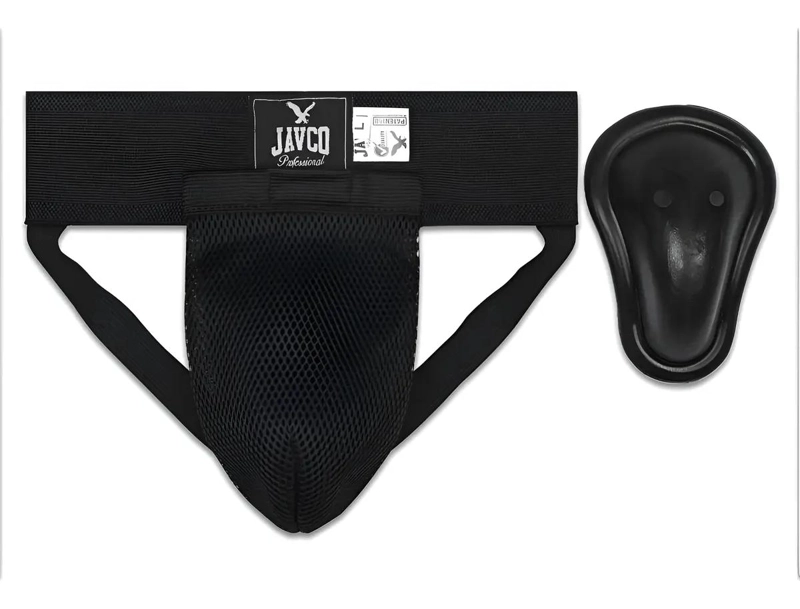 GENÉRICO PROTECTOR GENITAL MASCULINO COLOR NEGRO PARA DEPORTES Y ACTIVIDADES FISICAS