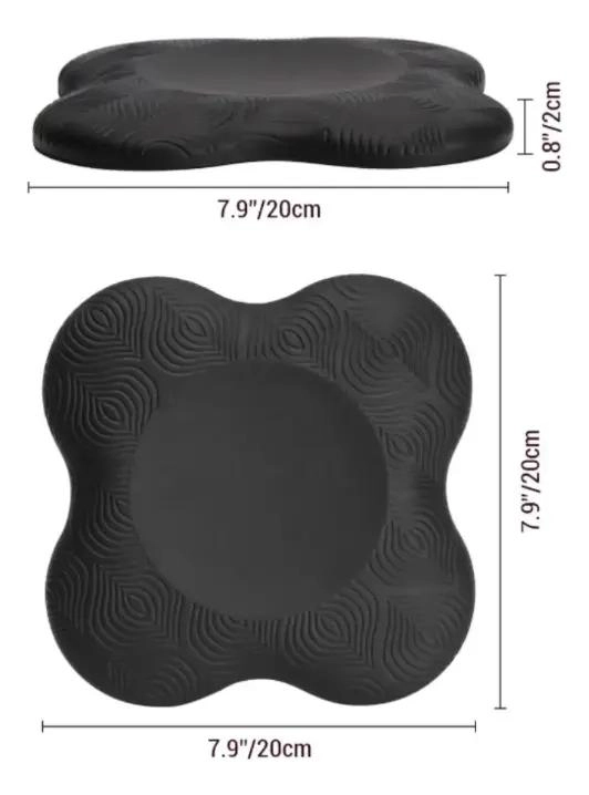SET DE 2 ESTERILLAS PARA YOGA CON RODILLERAS Y CODERAS INCLUIDAS - 4