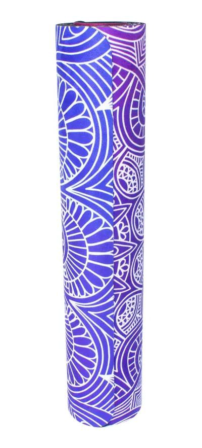 COLCHONETA PARA YOGA CON DISEÑO MANDALA Y GROSOR DE 5 MM COLOR MORADO - 5