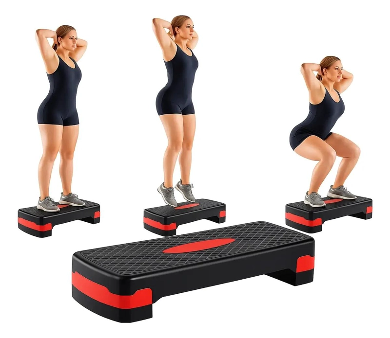 STEP AEROBICO AJUSTABLE CON 2 NIVELES Y SUPERFICIE ANTIDESLIZANTE - 2