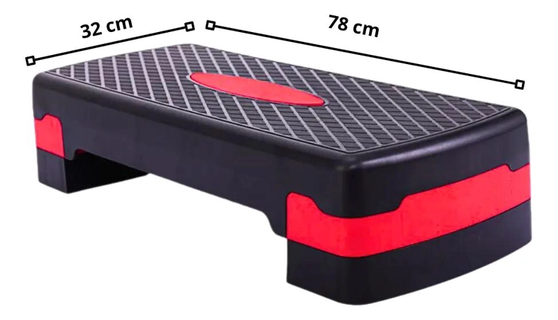 STEP AEROBICO AJUSTABLE CON 2 NIVELES Y SUPERFICIE ANTIDESLIZANTE - 4