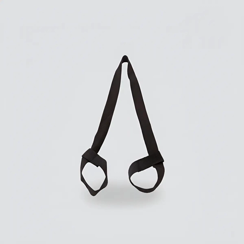 CORREA PARA TRANSPORTAR MAT DE YOGA COLOR NEGRO RESISTENTE Y AJUSTABLE - 1