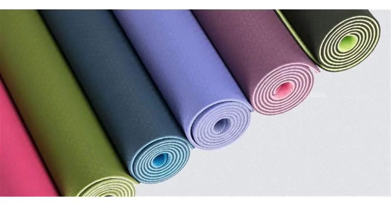 COLCHONETA ANTIDESLIZANTE PARA YOGA Y PILATES DE 6MM BICOLOR - 4