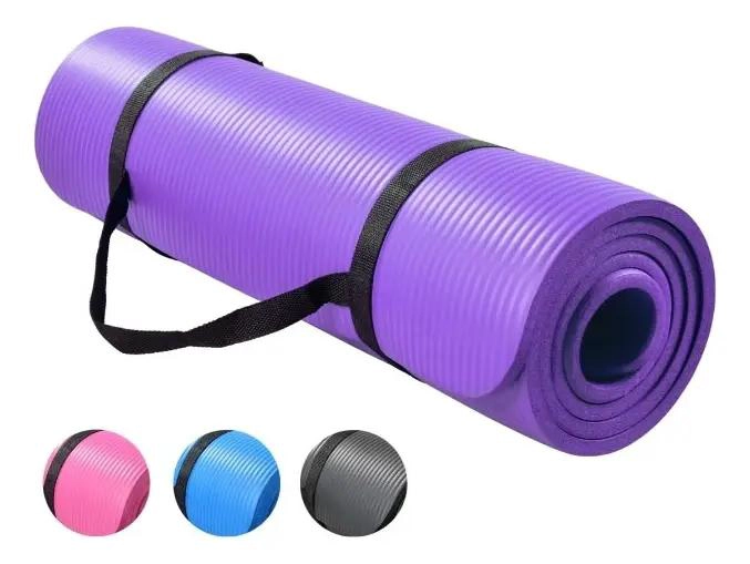 COLCHONETA DE YOGA Y PILATES ANTIDESLIZANTE DE 10 MM PARA EJERCICIO - 1