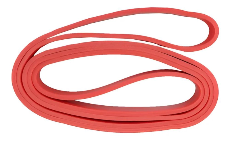 BANDA ELASTICA DE RESISTENCIA MEDIA PARA EJERCICIOS EN COLOR ROJO - 1