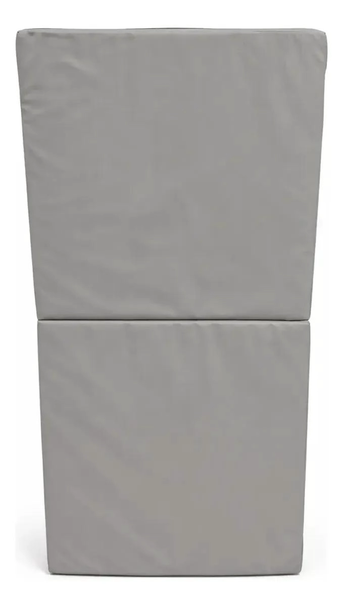 COLCHONETA DEPORTIVA DE ECOCUERO GRIS 120X60X5 CM PARA EJERCICIOS - 2