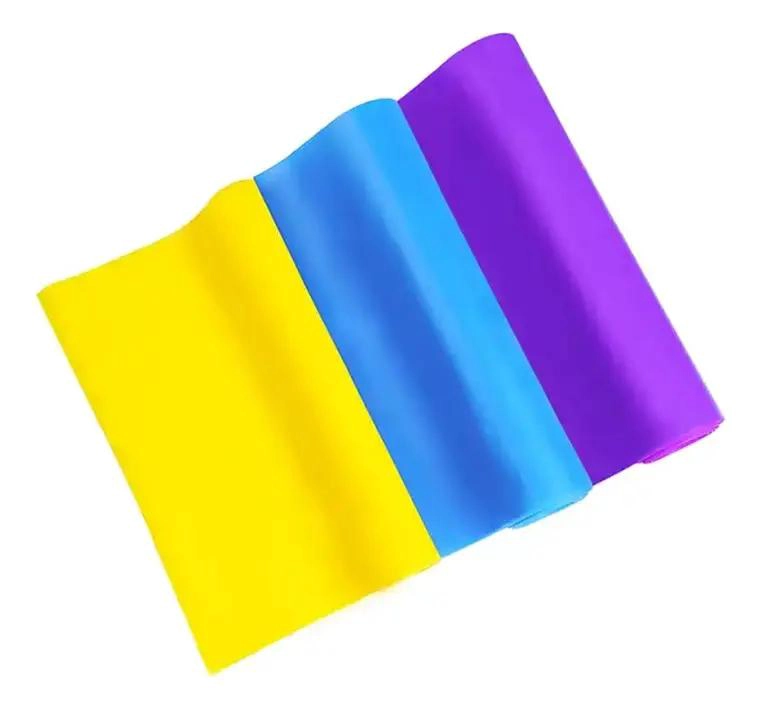 SET DE 3 BANDAS DE RESISTENCIA ABIERTAS PARA YOGA Y REHABILITACION - 2