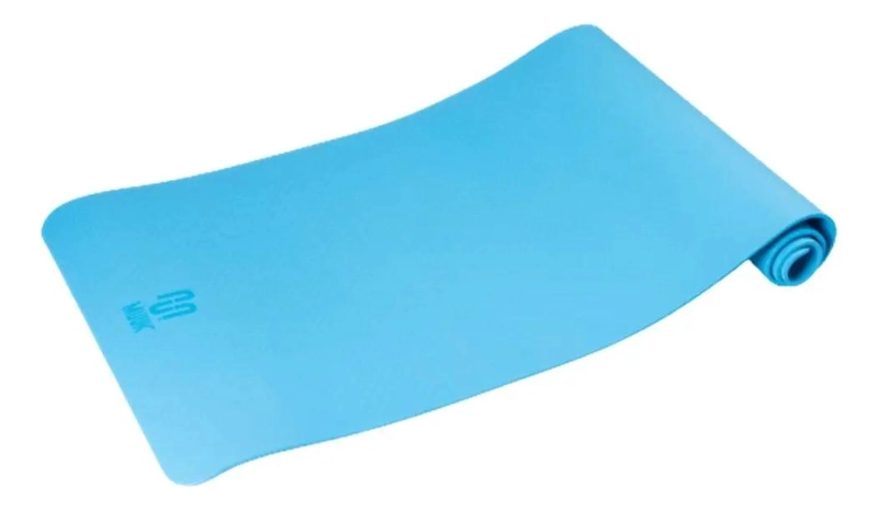 MAT DE YOGA ANTIDESLIZANTE COLOR CELESTE CON MATERIAL TPE - 1