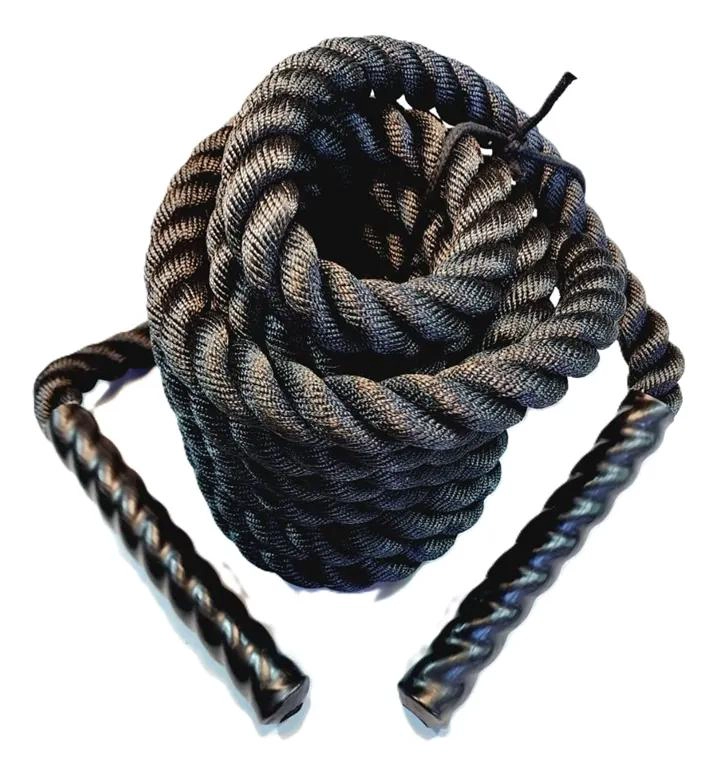 CUERDA DE BATALLA RESISTENTE DE 9 METROS Y 50 MM DE GROSOR PARA ENTRENAMIENTO - 1
