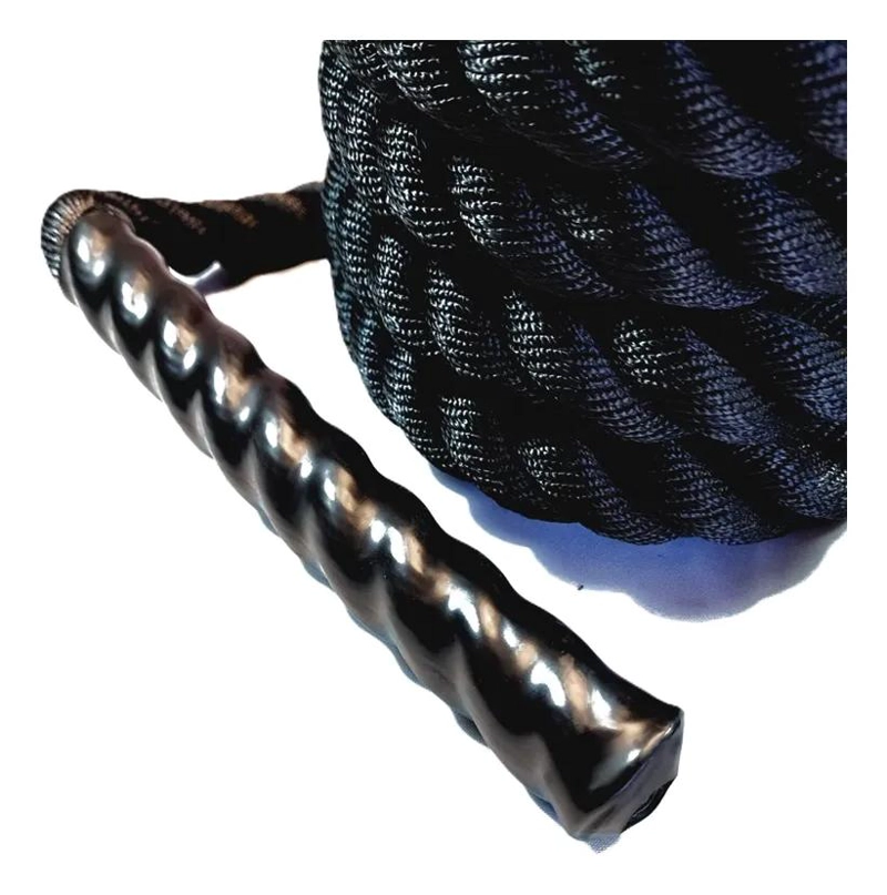 CUERDA DE BATALLA RESISTENTE DE 9 METROS Y 50 MM DE GROSOR PARA ENTRENAMIENTO - 2