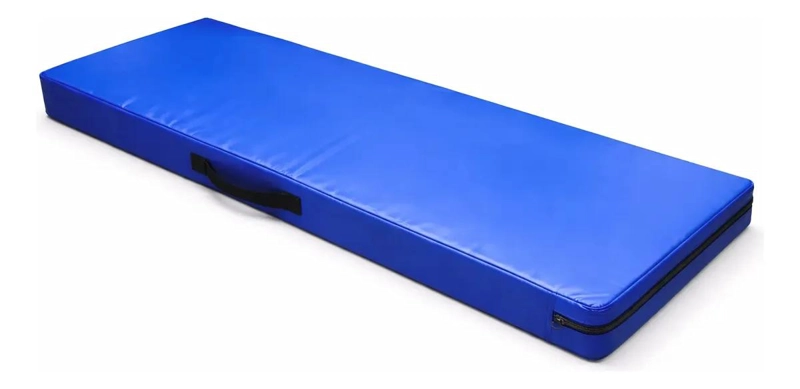 COLCHONETA DEPORTIVA DE ECOCUERO Y TELA 120X60X5 CM PARA EJERCICIOS - 3