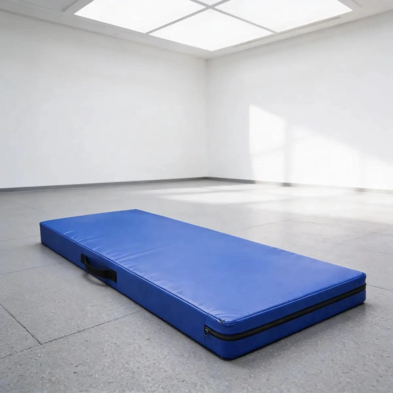 COLCHONETA DEPORTIVA DE ECOCUERO Y TELA 120X60X5 CM PARA EJERCICIOS - 5