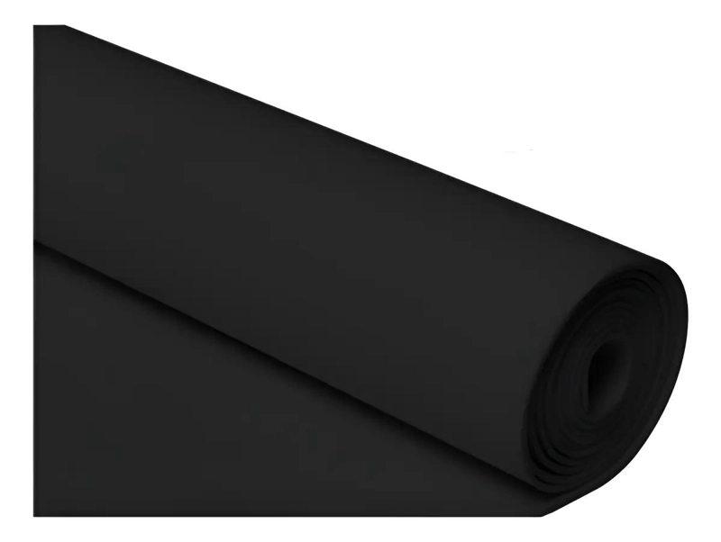 PLANCHA DE GOMA EVA NEGRA ALTA DENSIDAD 10 MM 150 X 50 CM - 1