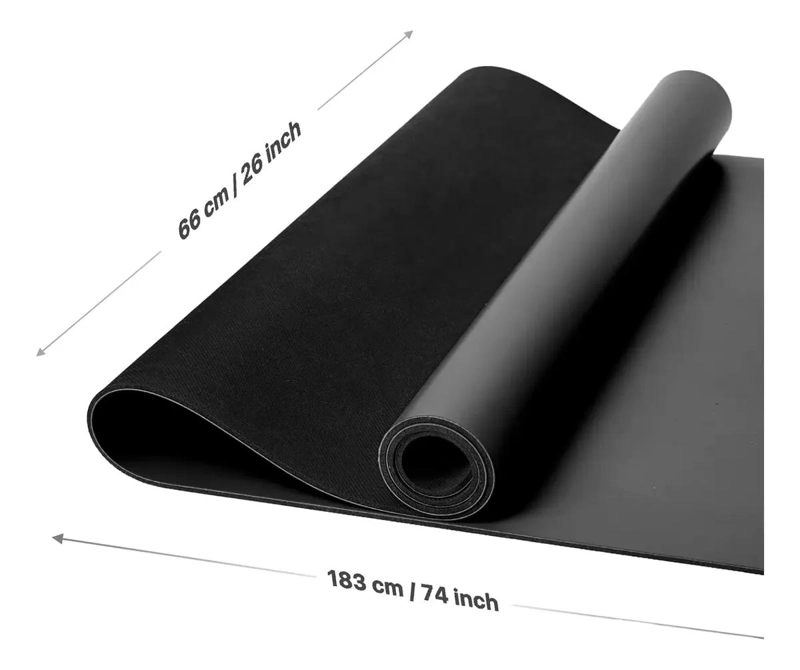 MAT DE YOGA ECOLOGICO PROFESIONAL DE 5 MM SIN LINEAS PARA MAYOR COMODIDAD - 2