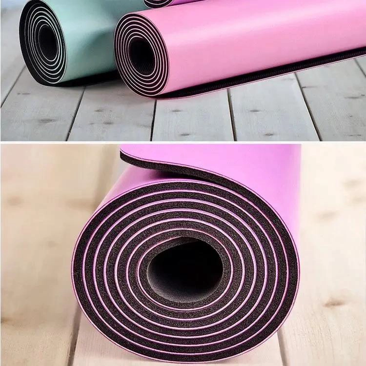 MAT DE YOGA ECOLOGICO PROFESIONAL DE 5 MM SIN LINEAS PARA MAYOR COMODIDAD - 3