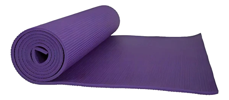 MAT DE YOGA ANTIDESLIZANTE DE 6 MM CON CORREA PARA FITNESS - 4