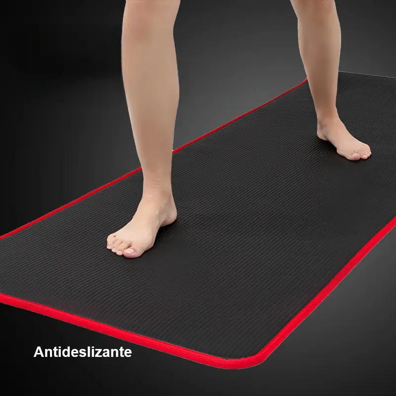 COLCHONETA PARA YOGA ANTIDESLIZANTE DE ALTA DENSIDAD 183X61 CM - 2