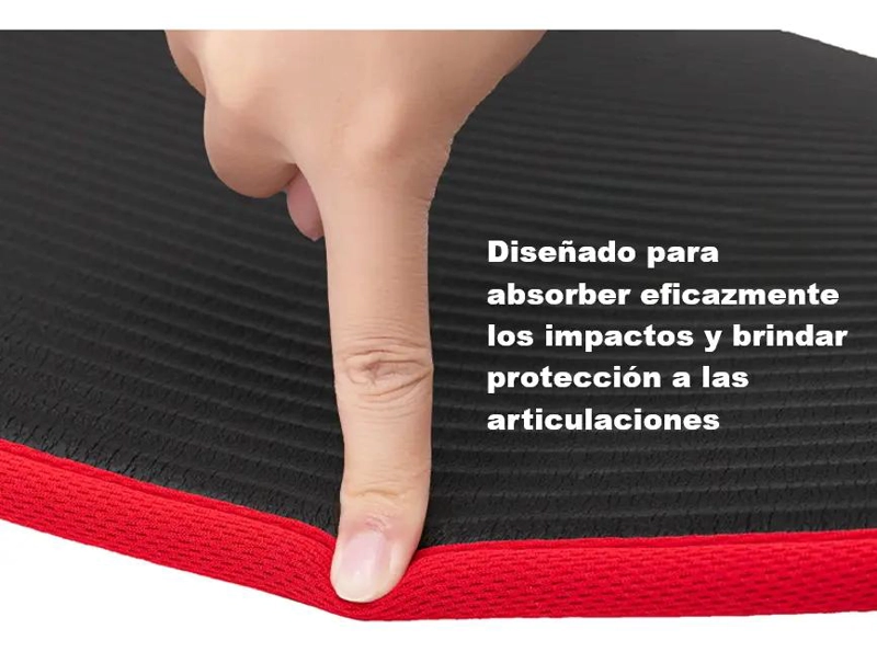 COLCHONETA PARA YOGA ANTIDESLIZANTE DE ALTA DENSIDAD 183X61 CM - 4