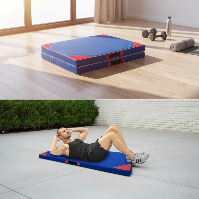 COLCHONETA DEPORTIVA PLEGABLE PARA EJERCICIOS 150X50X5 CM - 1