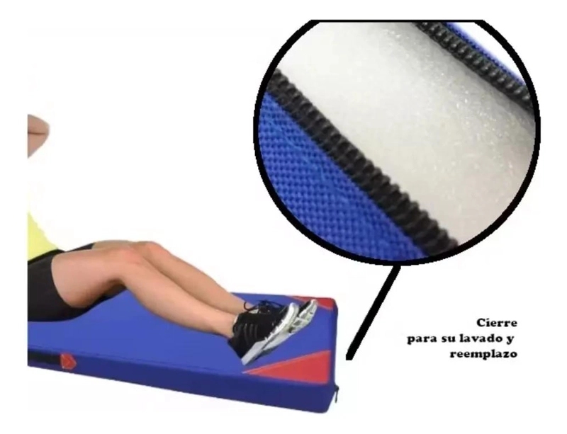 COLCHONETA DEPORTIVA PLEGABLE PARA EJERCICIOS 150X50X5 CM - 5
