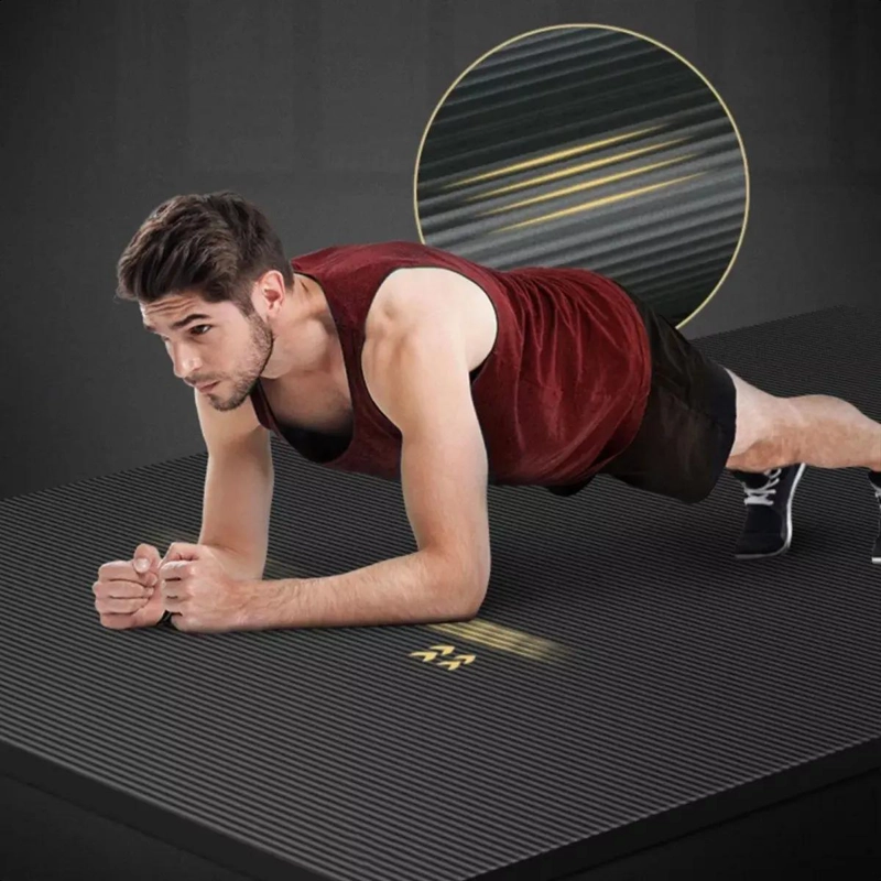 COLCHONETA DE YOGA DEPORTIVA DE 15MM CON CORREA Y BOLSO DE TRANSPORTE - 4