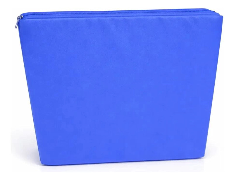 COLCHONETA DEPORTIVA DE ECOCUERO AZUL 120X60X5 CM PARA EJERCICIOS - 1