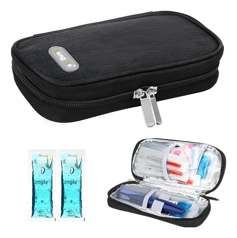ESTUCHE PORTATIL PARA INSULINA CON FUNCION ENFRIADORA PARA VIAJE - 1