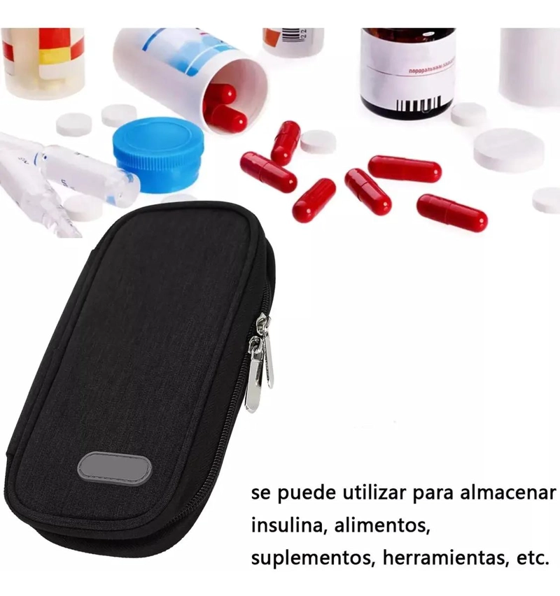 ESTUCHE PORTATIL PARA INSULINA CON FUNCION ENFRIADORA PARA VIAJE - 3