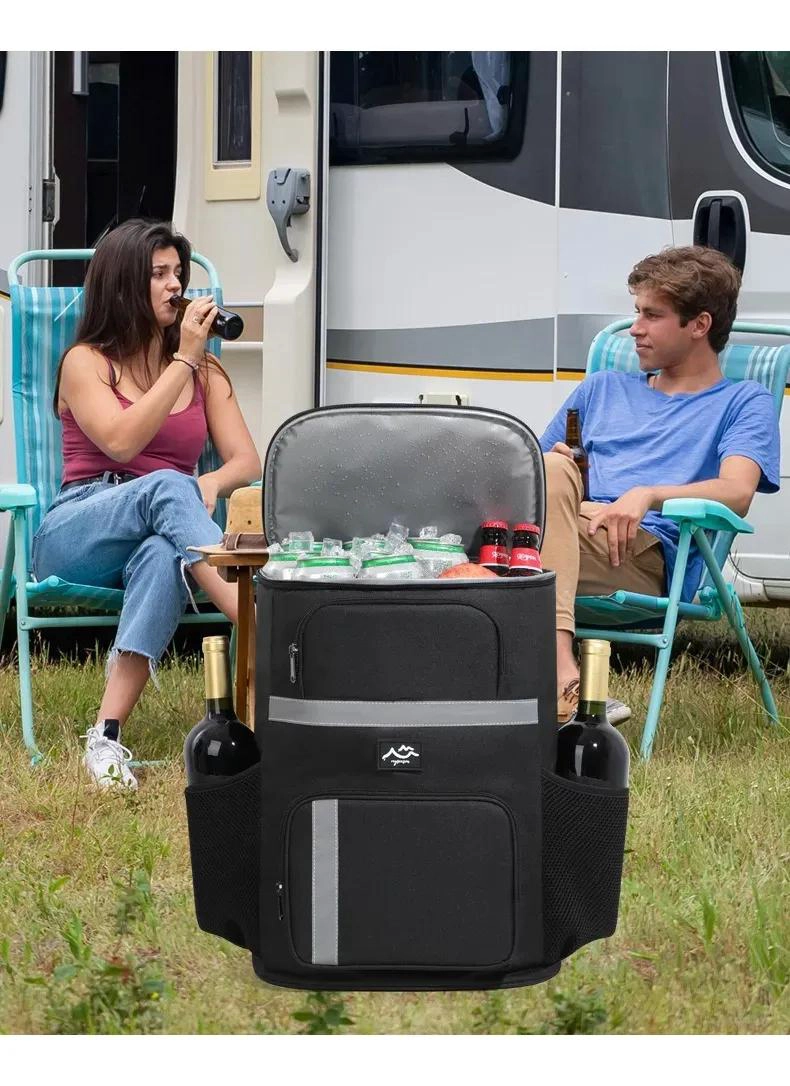 BOLSO COOLER PORTATIL MOCHILA HIELERA IMPERMEABLE CAPACIDAD 30L - 5