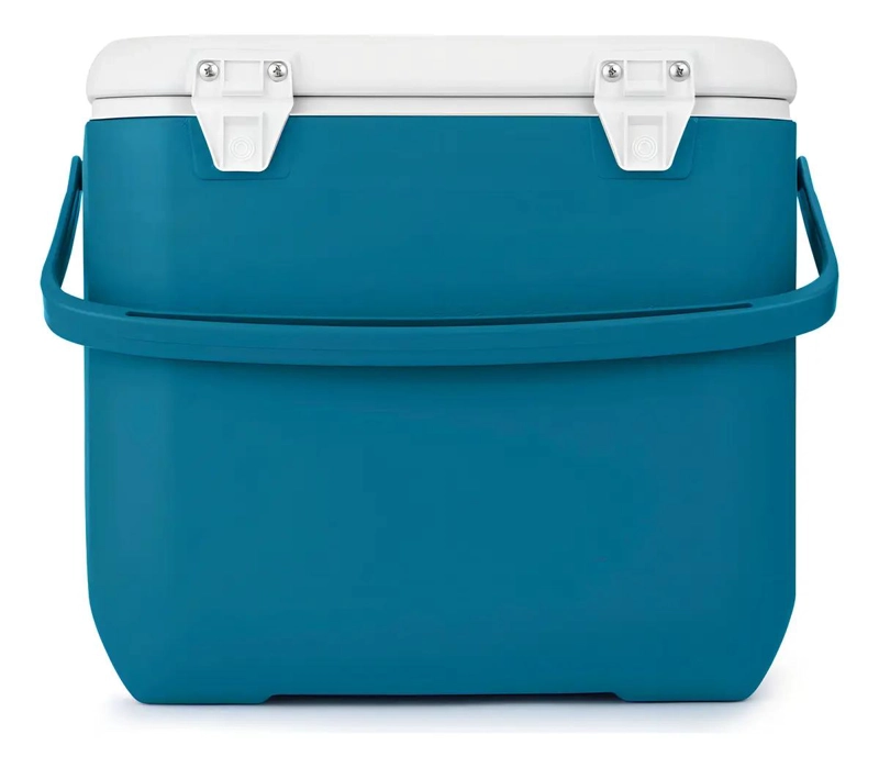 HIELERA PORTATIL PARA EXCURSION CON CAPACIDAD PARA 25 LATAS Y ASA COMODA - 5