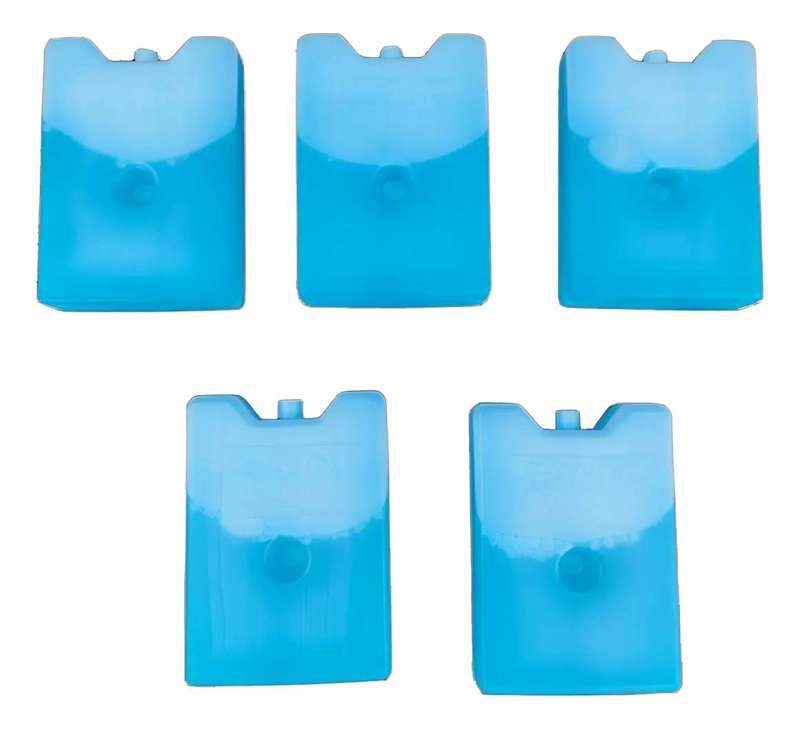 SET DE 5 GELPACKS RIGIDOS PARA REFRIGERACION DE 580 GRAMOS CADA UNO - 5