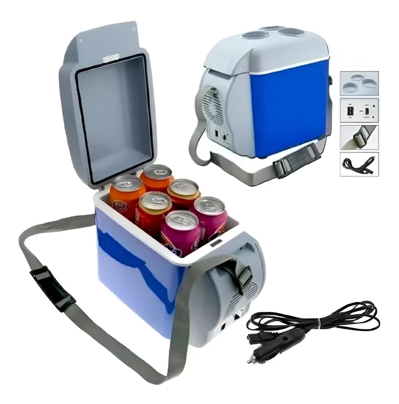 NEVERA ELE CTRICA PORTATIL 12V CON CAPACIDAD DE 7.5 LITROS PARA MANTENER BEBIDAS - 3