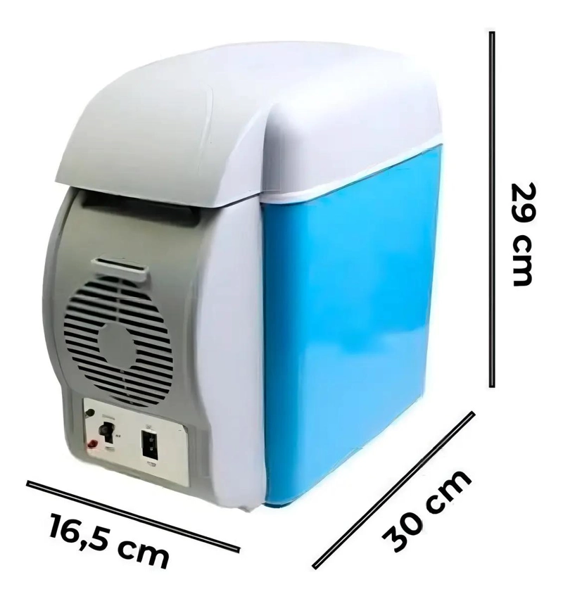 NEVERA ELE CTRICA PORTATIL 12V CON CAPACIDAD DE 7.5 LITROS PARA MANTENER BEBIDAS - 4