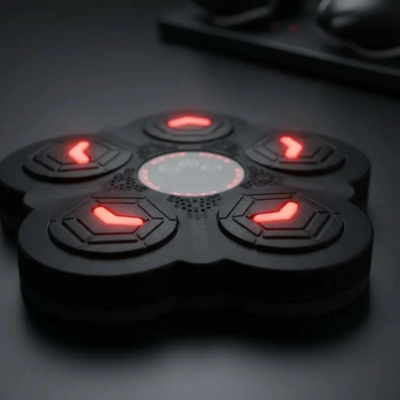 MAQUINA DE BOXEO CON LUCES Y CONEXION BLUETOOTH PARA MUSICA - 4