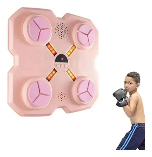 MAQUINA DE BOXEO CON LUCES Y CONEXION BLUETOOTH PARA NIÑOS - 1